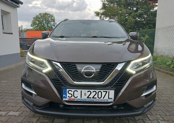 Nissan Qashqai cena 78900 przebieg: 113693, rok produkcji 2017 z Bełchatów małe 781